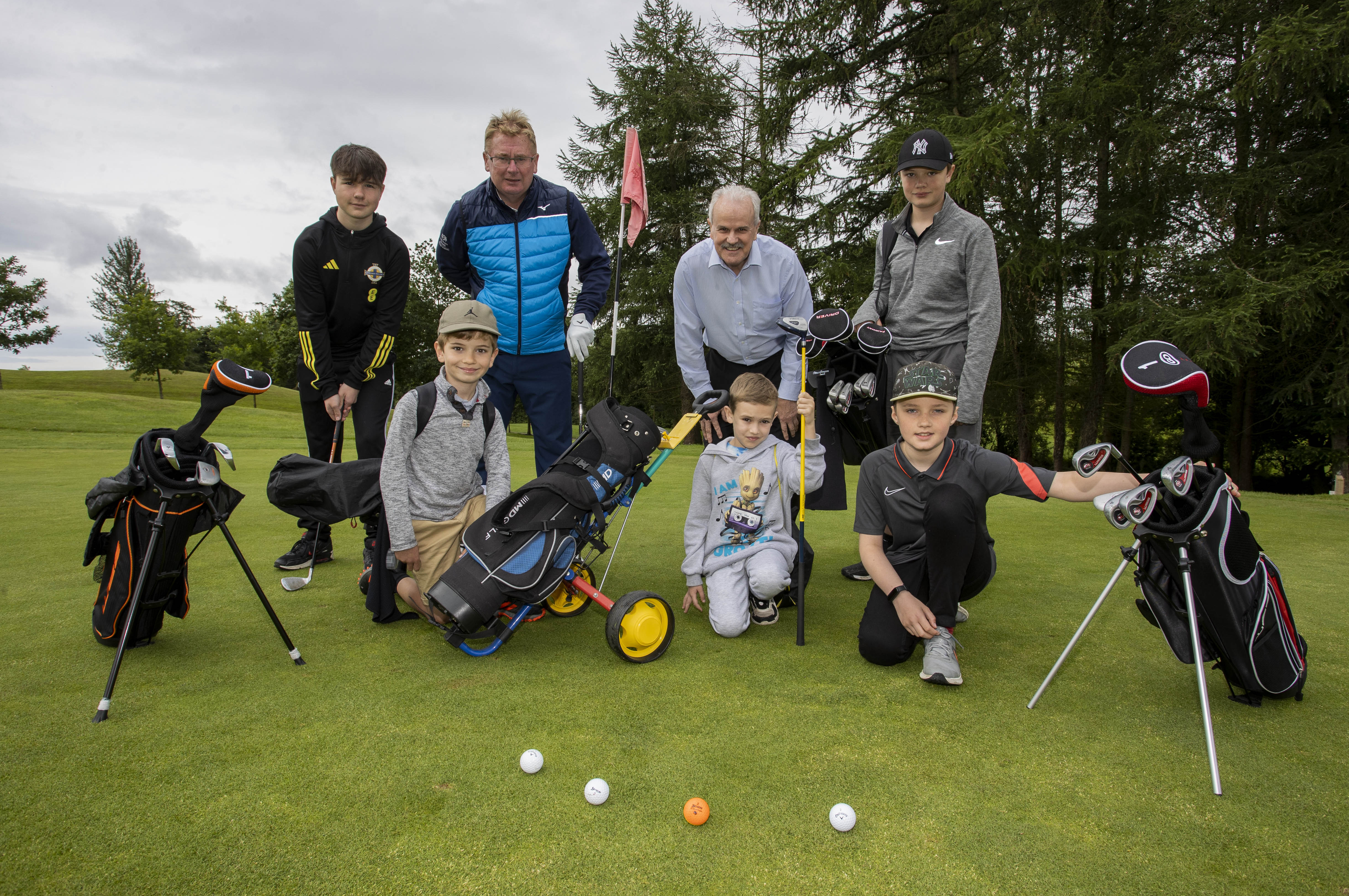 Summer Junior Golf Coaching Camp a Swinging Success at Castlereagh Hills and Aberdelghy Golf Courses thumbnail